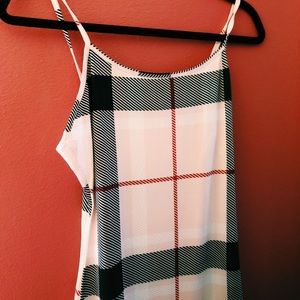 Plaid body con dress